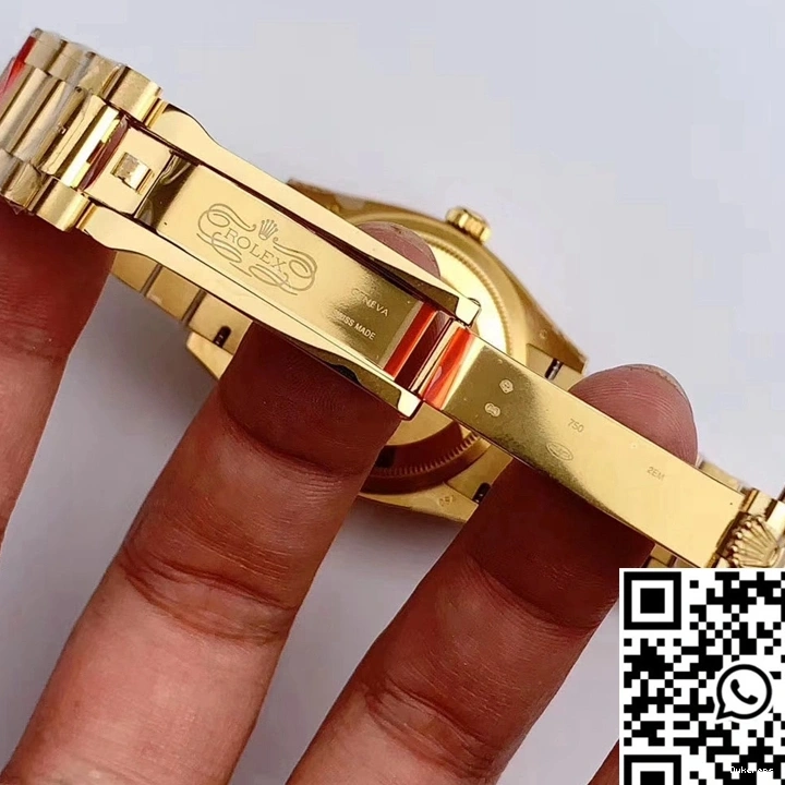 Rolex Yellow Champagne EW M128238-0045 Day-Date Factory Gold Dial 0207